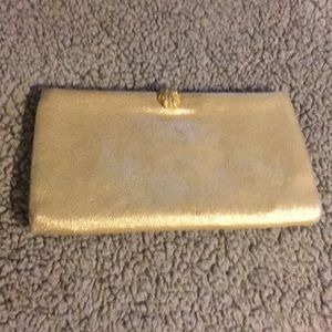 Gold vintage clutch